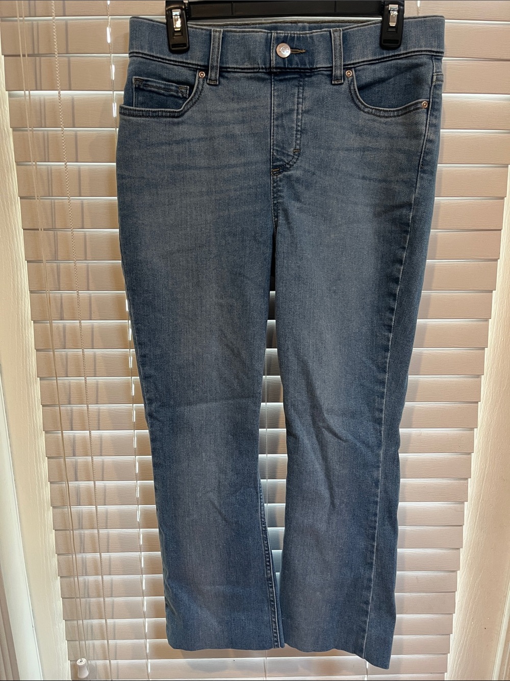 Lee Light Blue Denim Jeans with Button Waist